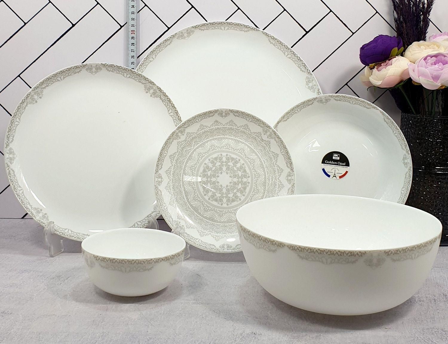 سرویس آرکوپال گلدن اپال|ظروف سرو و پذیرایی|یاسوج, |دیوار