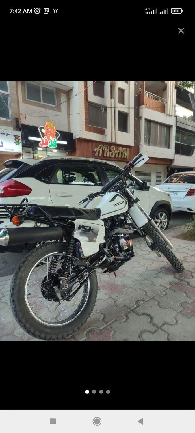موتور تریل طرح xl 200 انژکتور پلاک ملی|موتورسیکلت|شاهین‌شهر, شهرک منازل چوبی|دیوار