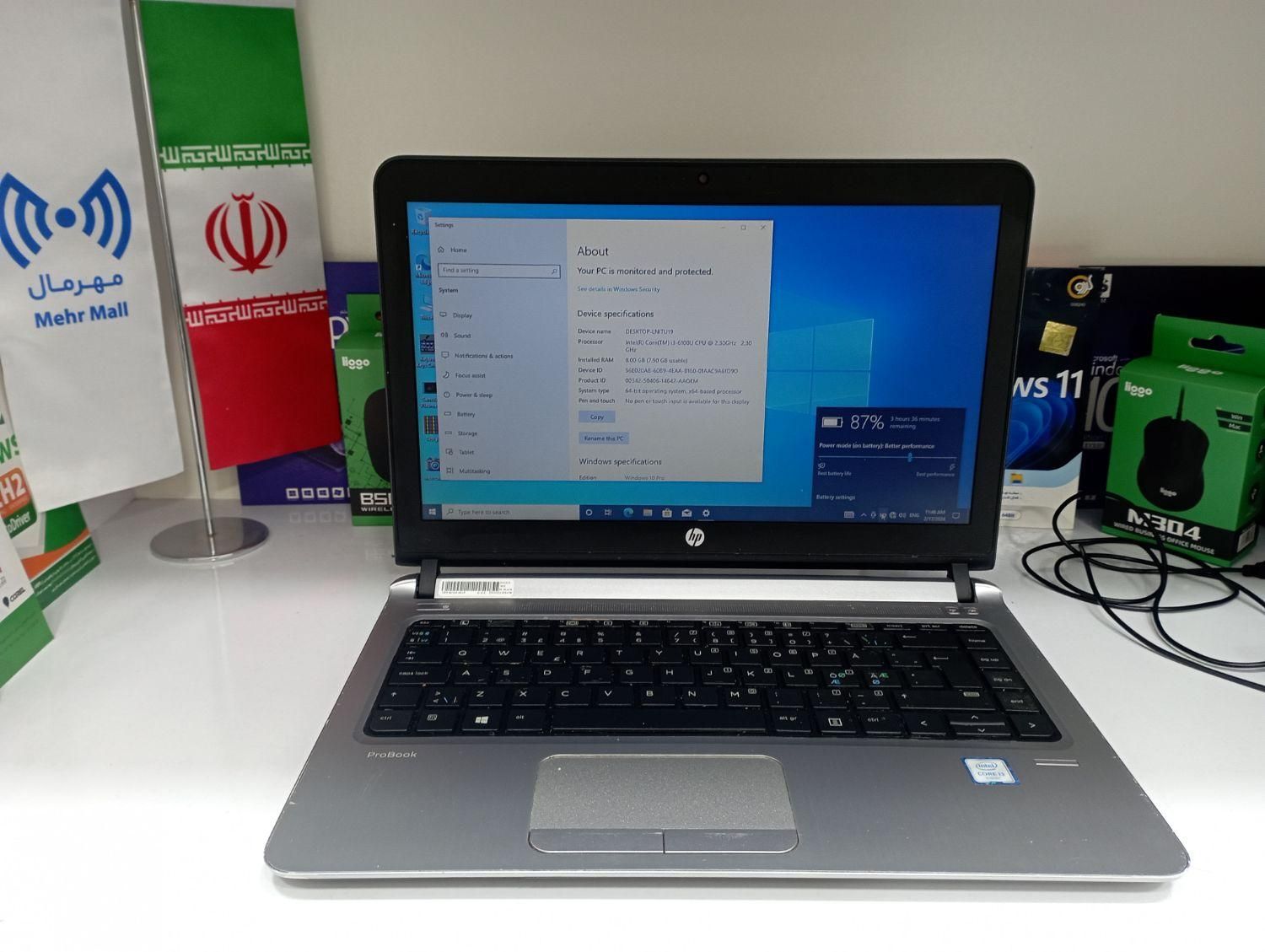مینی لپ تاپ اچ پی مدل 430G3وارداتی|رایانه همراه|تهران, تهرانپارس غربی|دیوار
