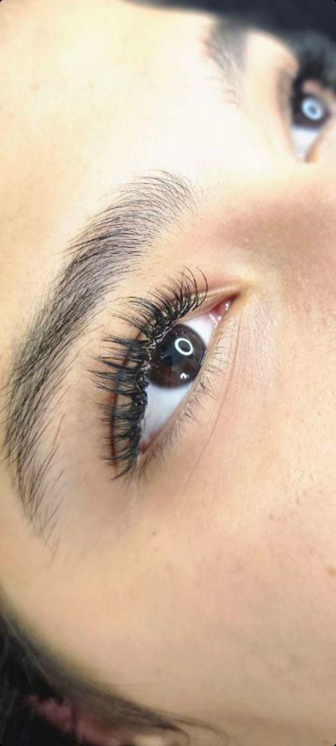 اکستنشن مژه.لیفت و لمینت مژه و ابرو|خدمات آرایشگری و زیبایی|اصفهان, پزوه|دیوار