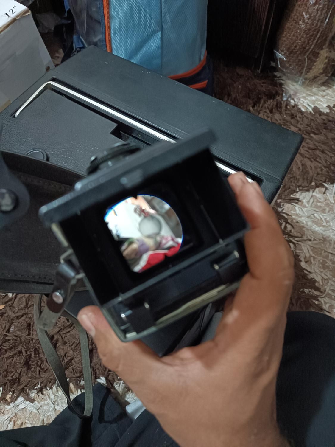 عتیقه قدیمی دوربین عکاسی|کلکسیون اشیاء عتیقه|کازرون, |دیوار