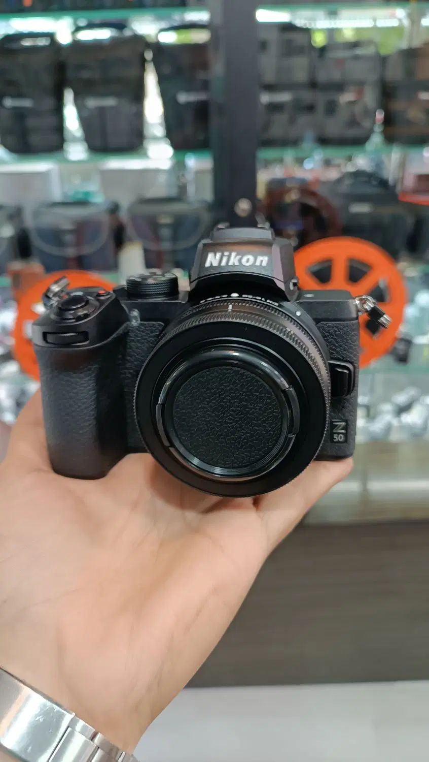 Nikon Z50 به همراه دو تا لنز (آکبند)|دوربین عکاسی و فیلم‌برداری|تهران, امام خمینی|دیوار