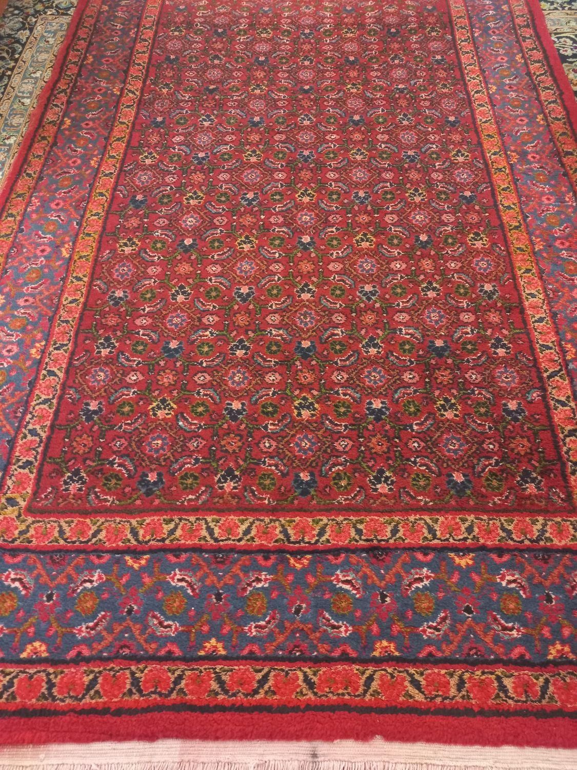 فرش قالیچه قالی دستبافت ماهی ۶متری کناره|فرش|تهران, امیر بهادر|دیوار