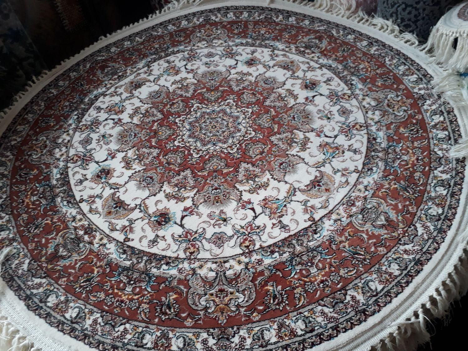 فرش بیضی ۸۰×۱/۲۰ سایز اولیا ۱۰۰۰شانه|فرش|تبریز, |دیوار