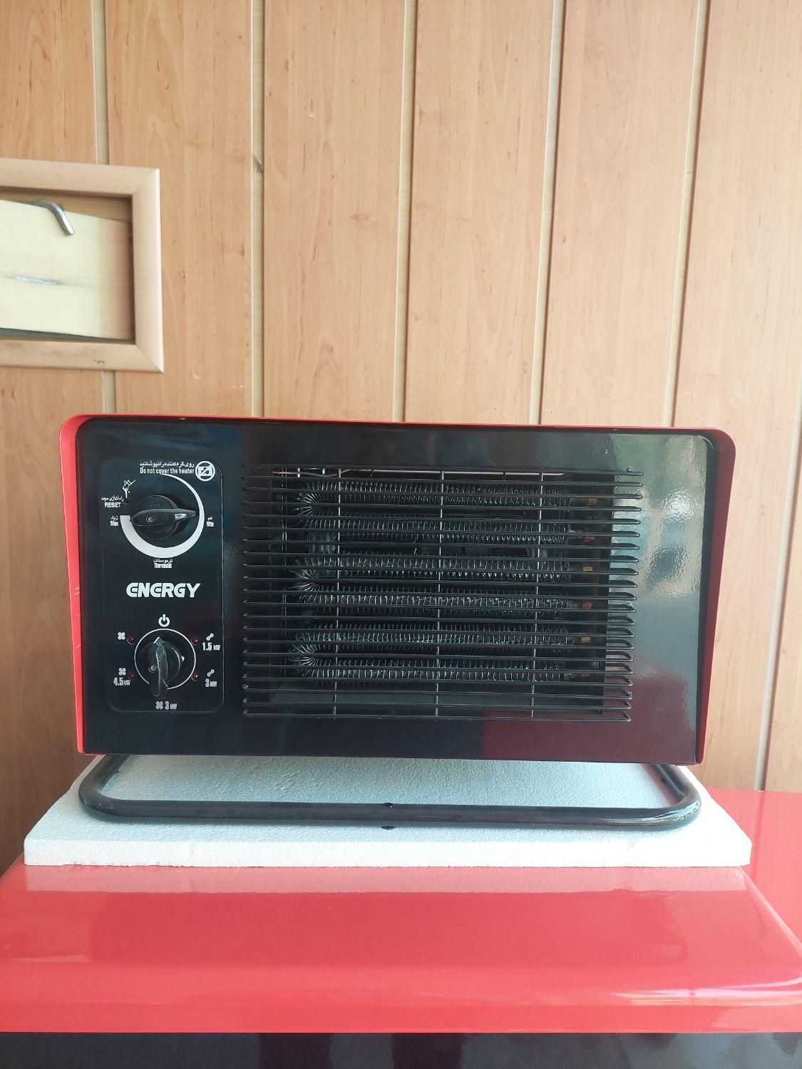 هیتر بخاری تکفاز فن دار انرژی|بخاری، هیتر، شومینه|یزد, |دیوار