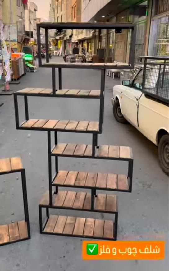 شلف فلرزی در انواع سایز ( رگال)|کتابخانه، شلف، قفسه‌های دیواری|ارومیه, |دیوار