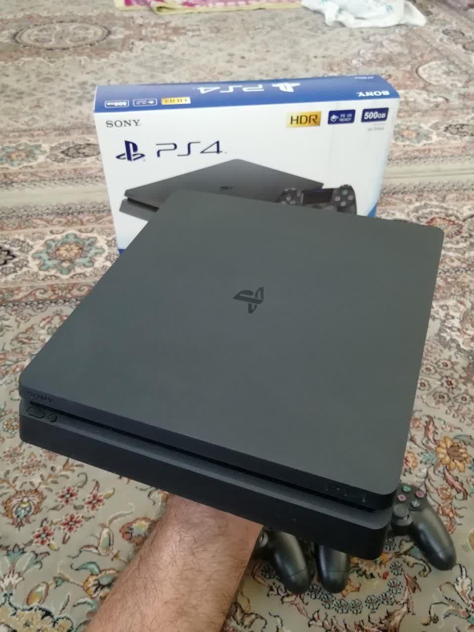 پلی۴ اسلیم کپی خور۹.۰۰ فول بازی ps4 slim500|کنسول، بازی ویدئویی و آنلاین|تهران, شهرک فردوس|دیوار