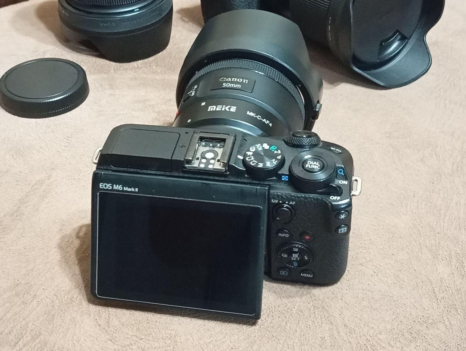 دوربین حرفه ای canon m6 ii|دوربین عکاسی و فیلم‌برداری|رشت, توشیبا|دیوار