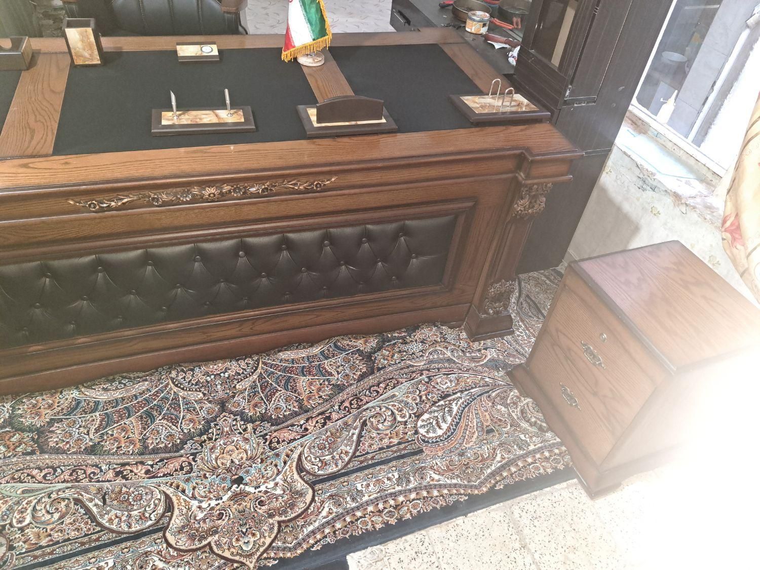 ست کامل میز صندلی مدیر کل ایتالیایی برند پارس فوفل|دفتر کار|اصفهان, باتون|دیوار
