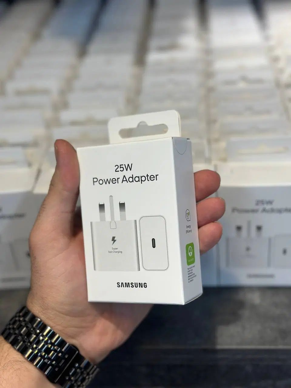 شارژر و آداپتور ۲۵ وات سامسونگ 25w و کابل شارژ|لوازم جانبی موبایل و تبلت|اسلام‌شهر, شهرک مفیدی|دیوار