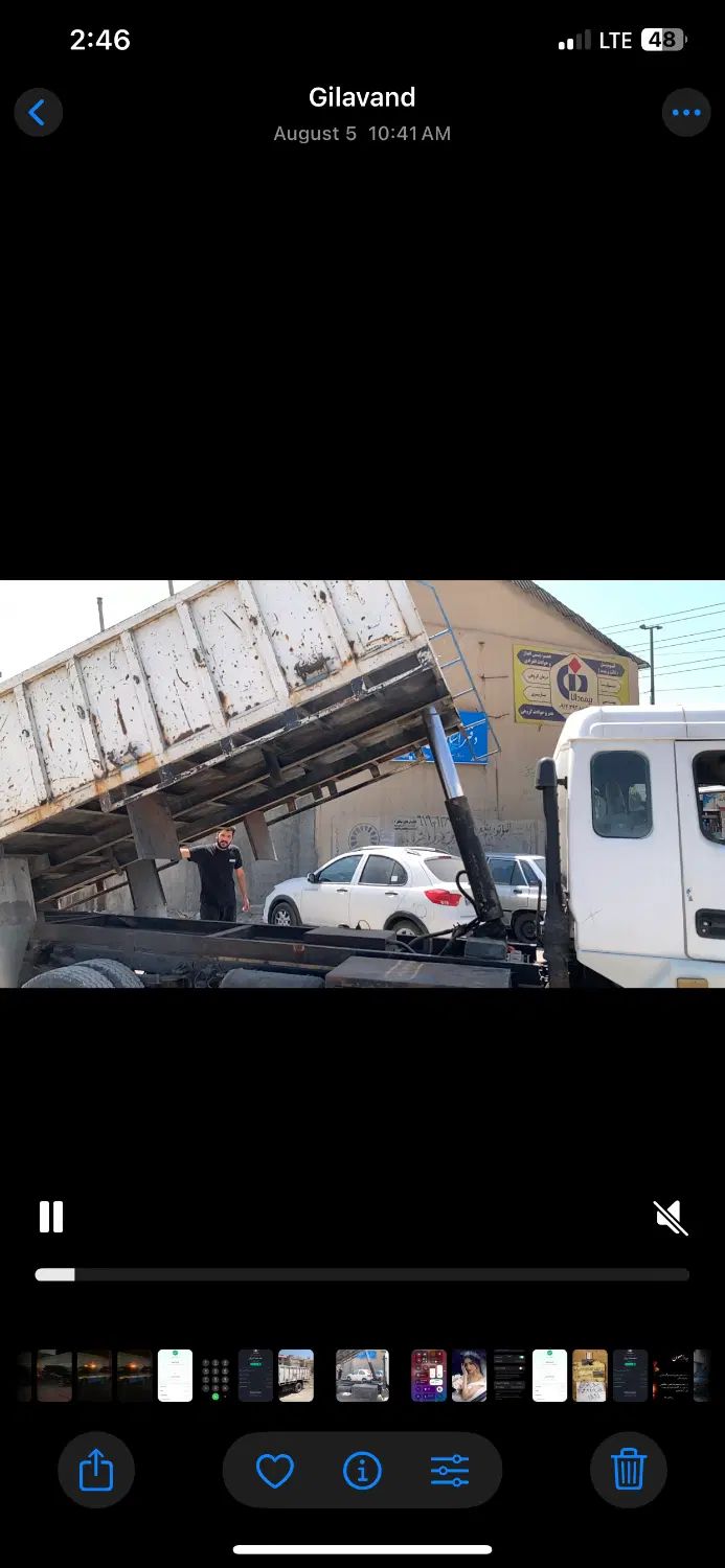 اتاق بار باری کمپرسی فلزی همراه جک ده تن انتی|قطعات یدکی و لوازم جانبی|خاوران, |دیوار