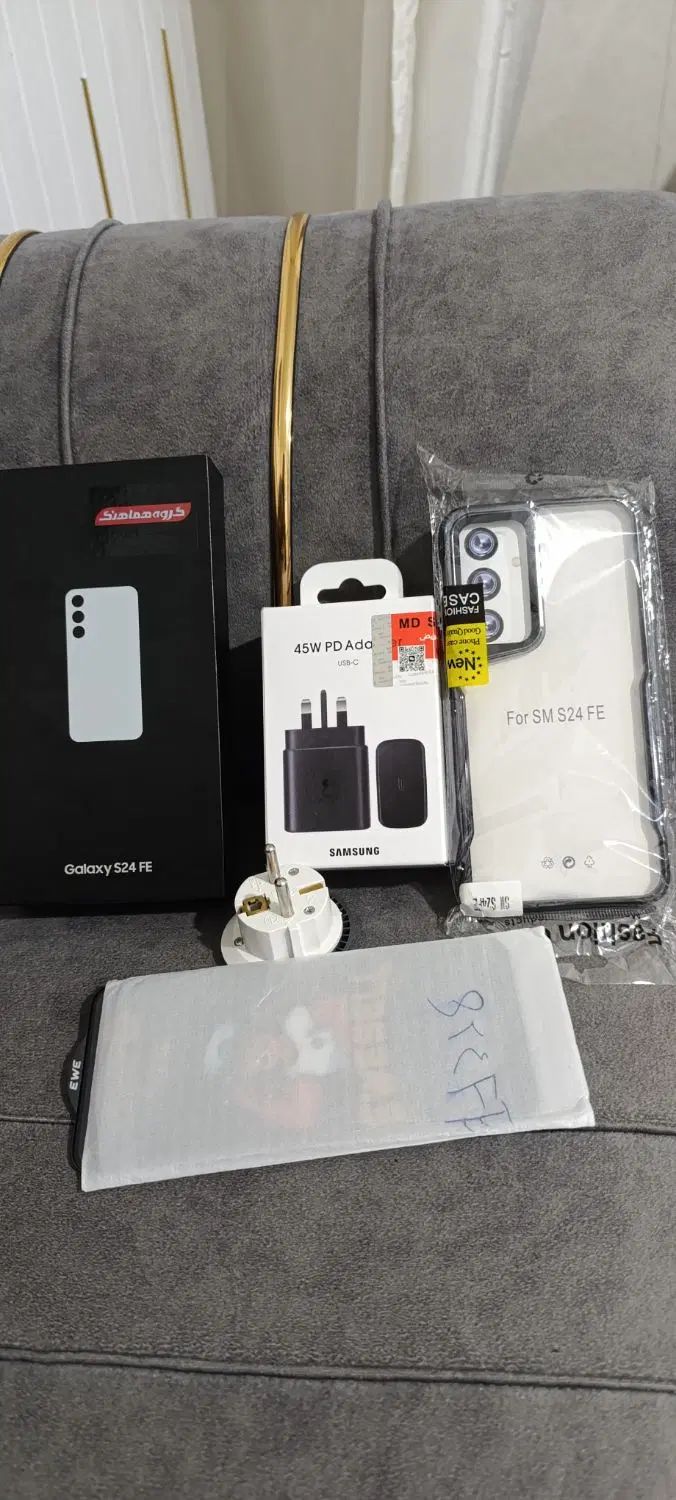 گوشی s24 fe|موبایل|کرمانشاه, |دیوار