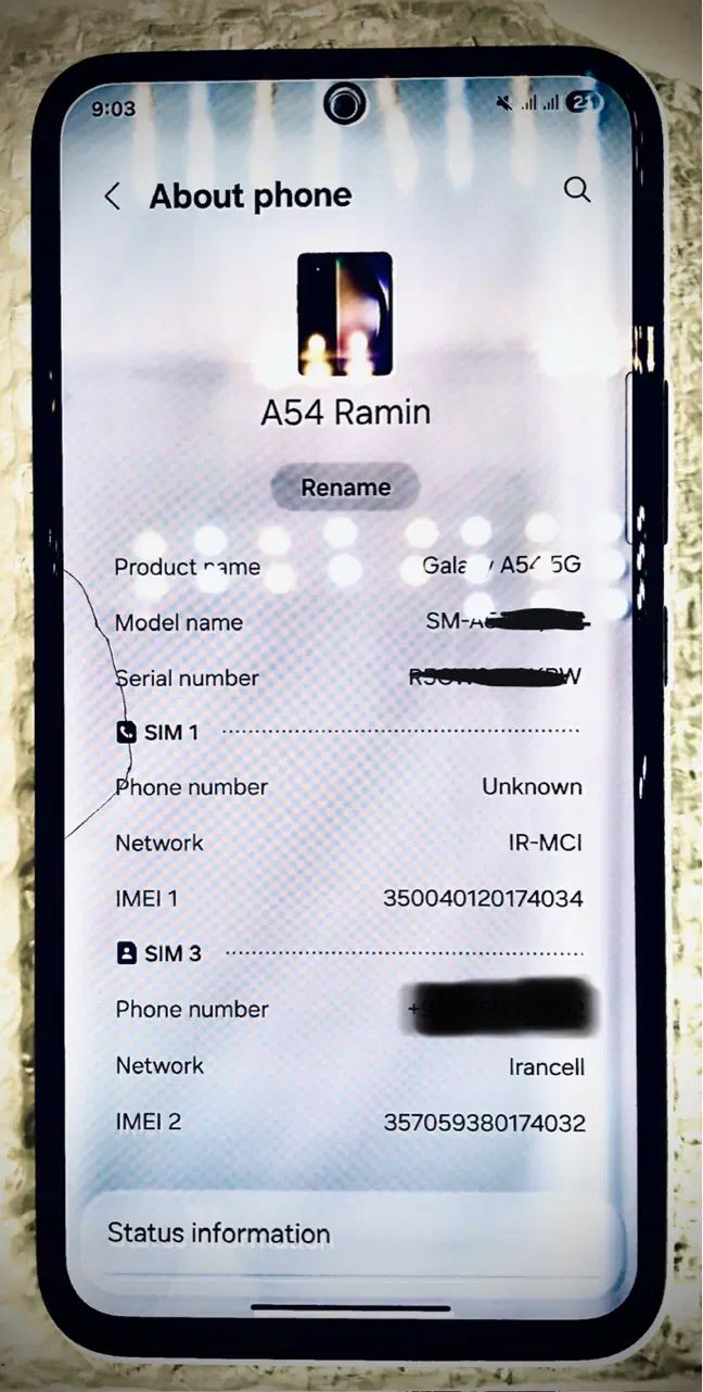 مزایده‌سامسونگA54، پلمپ‌ باتخفیف‌وضمانت، زیرقیمت|موبایل|نیشابور, فضل|دیوار