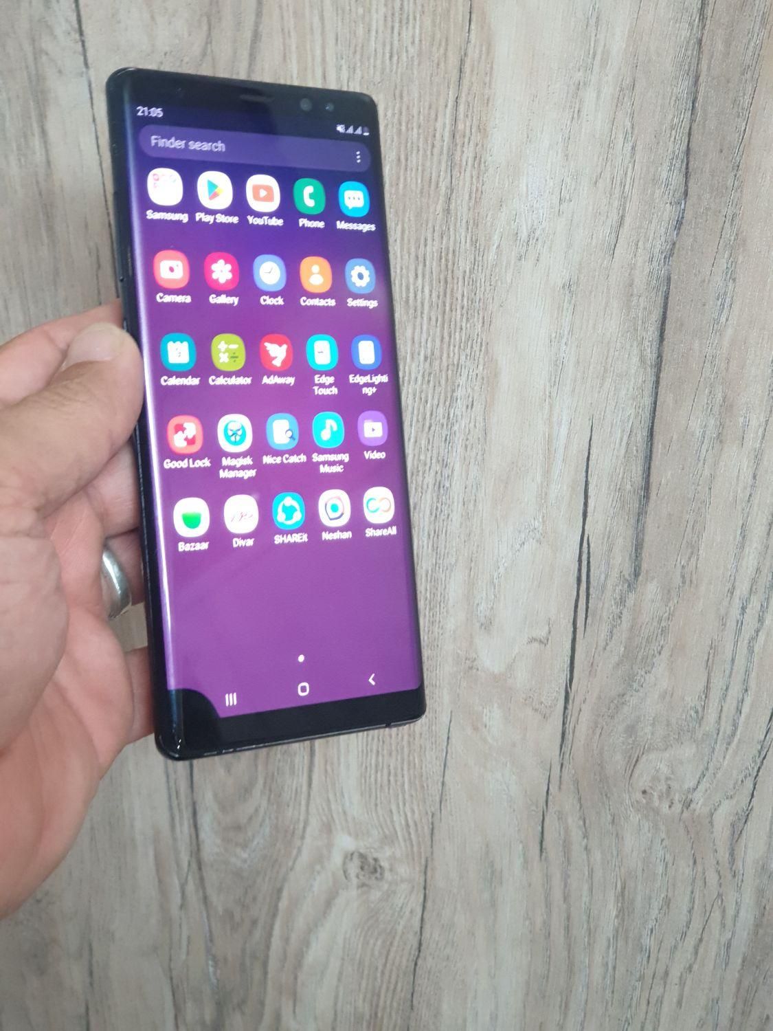 گوشی نت ۸سامسونگnote8 دوسیم کارت|موبایل|ری, علایین|دیوار