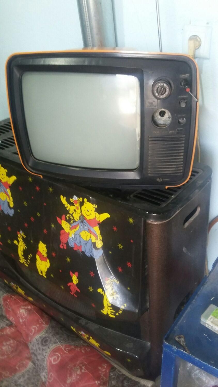 فروش تلویزیون 14اینچ سیاه وسفید سری اول|تلویزیون و پروژکتور|کرمان, |دیوار