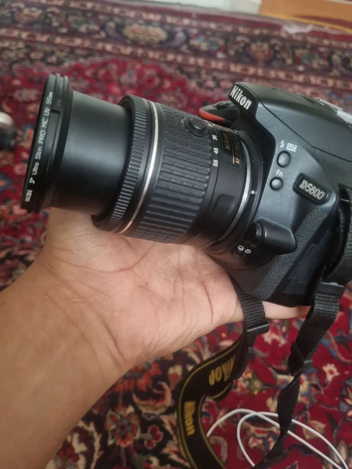 nikon d5600 بسیار تمیز و کم کار|دوربین عکاسی و فیلم‌برداری|مشهد, کوثر|دیوار