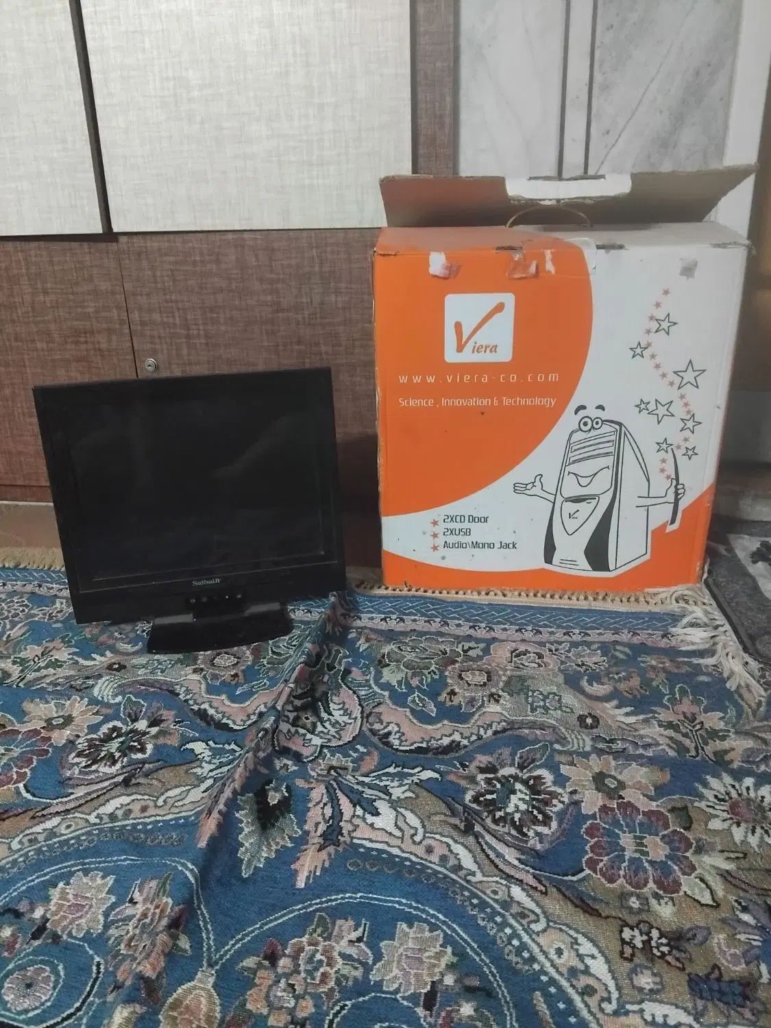 مانیتور چند کاره همراه با کیس و موس و کیبورد|قطعات و لوازم جانبی رایانه|خمینی‌شهر, |دیوار