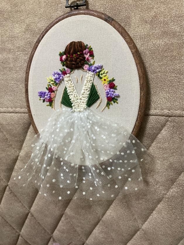 سفارشات گل دوزی دستی وروبان دوزی|صنایع دستی و سایر لوازم تزئینی|رشت, منظریه|دیوار