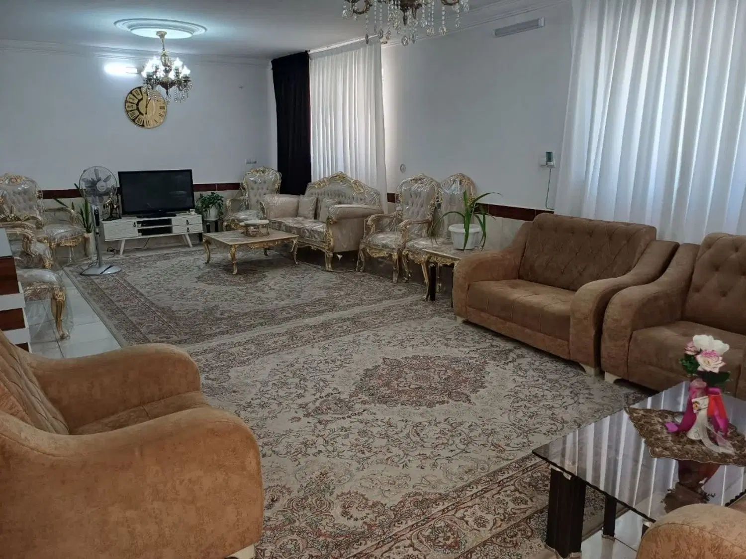 فروش اپارتمان ۱۲۶ متری 2خوابه طبقه همکف شادی|فروش آپارتمان|مشهد, خواجه ربیع|دیوار