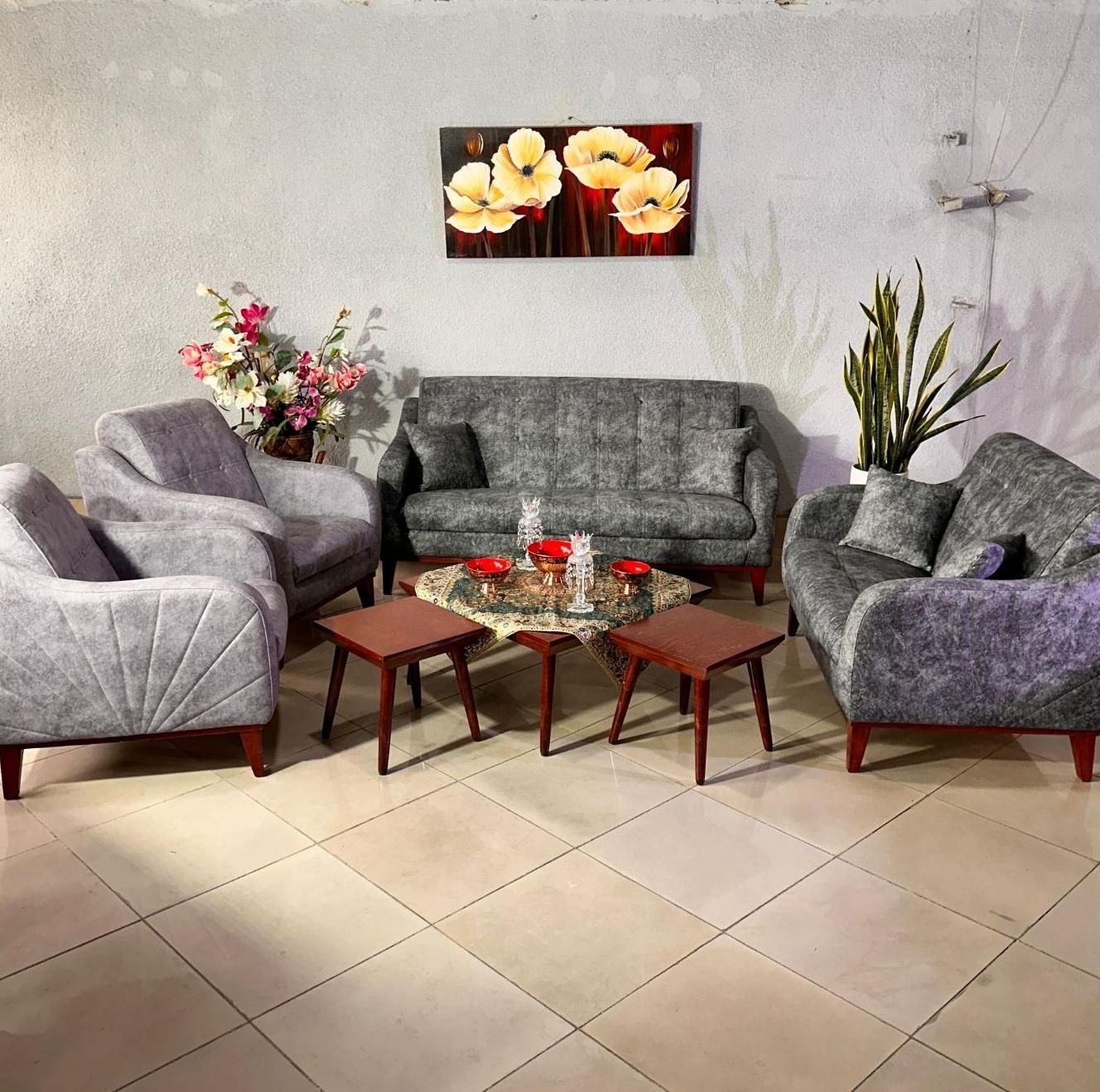 مبلمان 7 نفره ونیز پلاس شرکتی با کیفیت|مبلمان خانگی و میز عسلی|تهران, اتحاد|دیوار