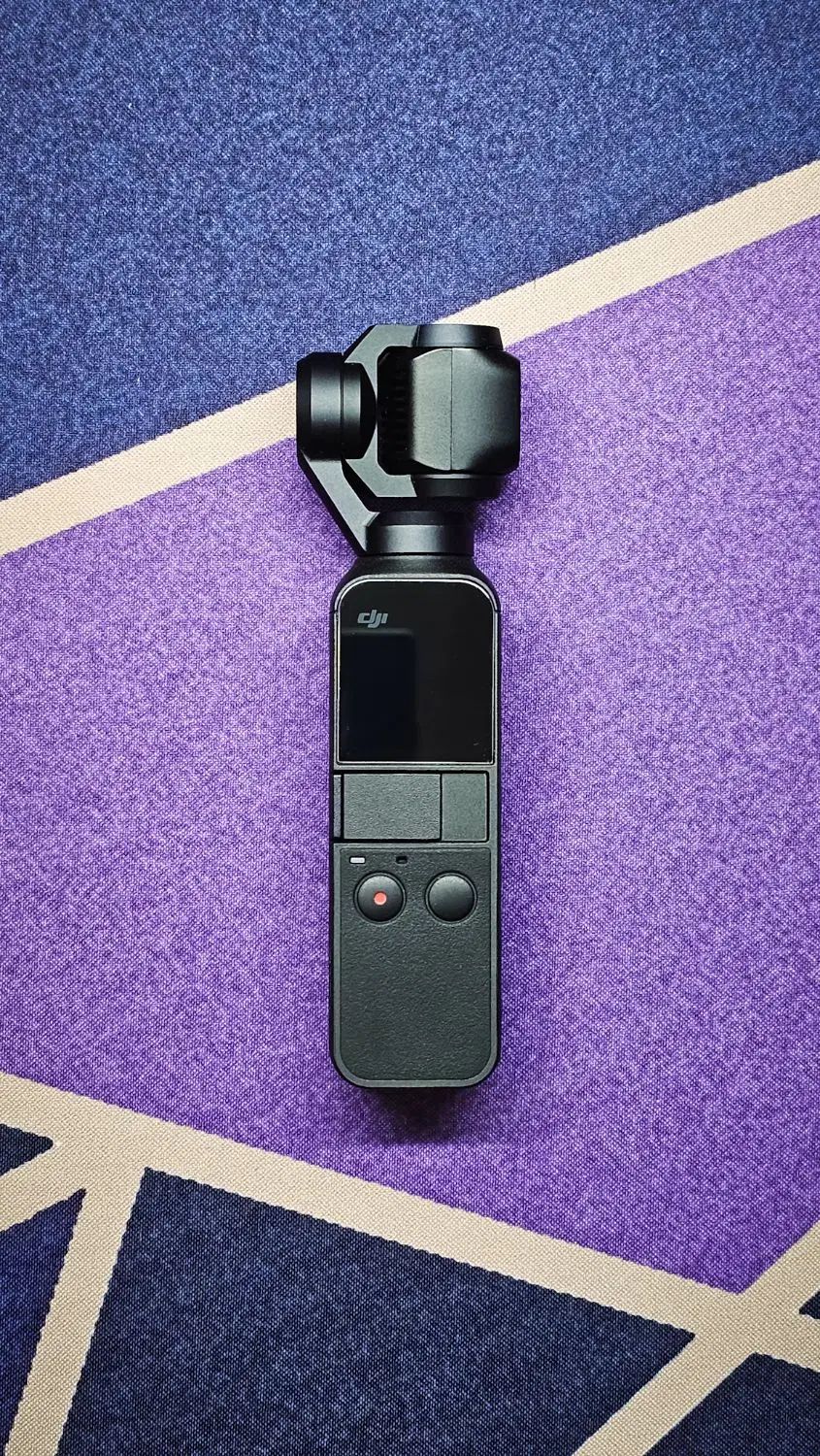 DJI Osmo Pocket + کیج + کنترل‌کننده گیمبال|دوربین عکاسی و فیلم‌برداری|رشت, گلسار|دیوار