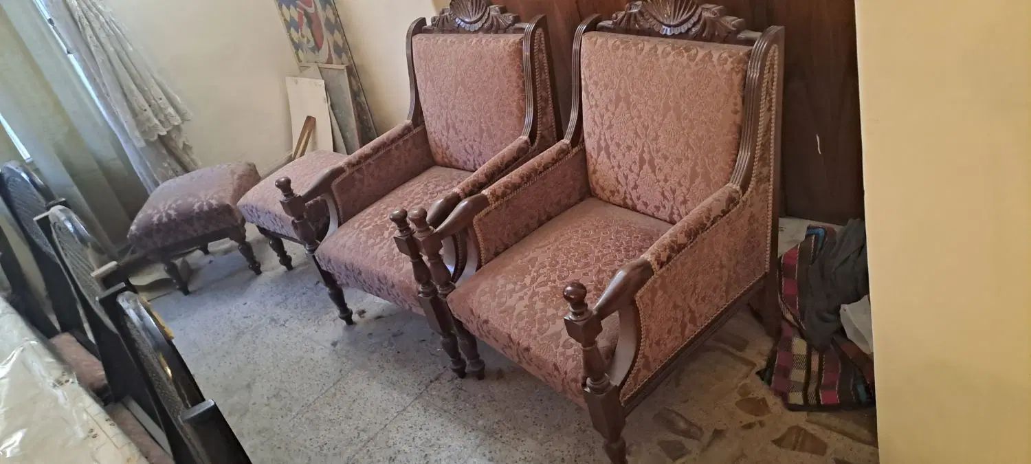 مبلمان سلطنتی با میز ناهار خوری|مبلمان خانگی و میز عسلی|تهران, نیروی هوایی (پیروزی)|دیوار