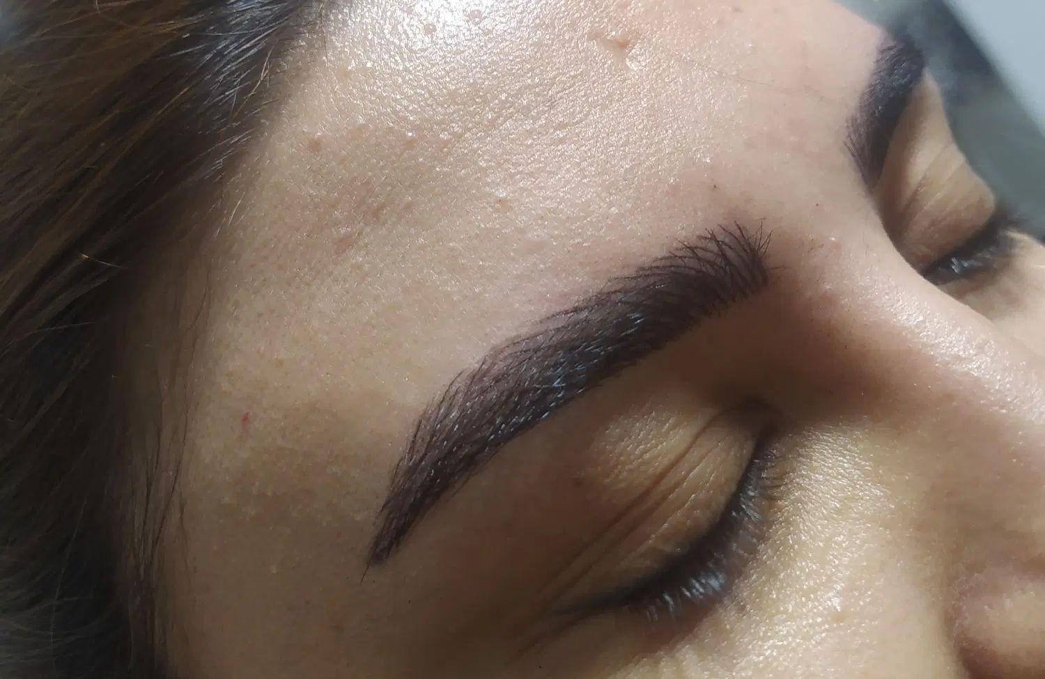 آرایش دائم میکروبلیدینگ،سایه ابرو،شیدینگ، خط چشم|خدمات آرایشگری و زیبایی|مرند, |دیوار