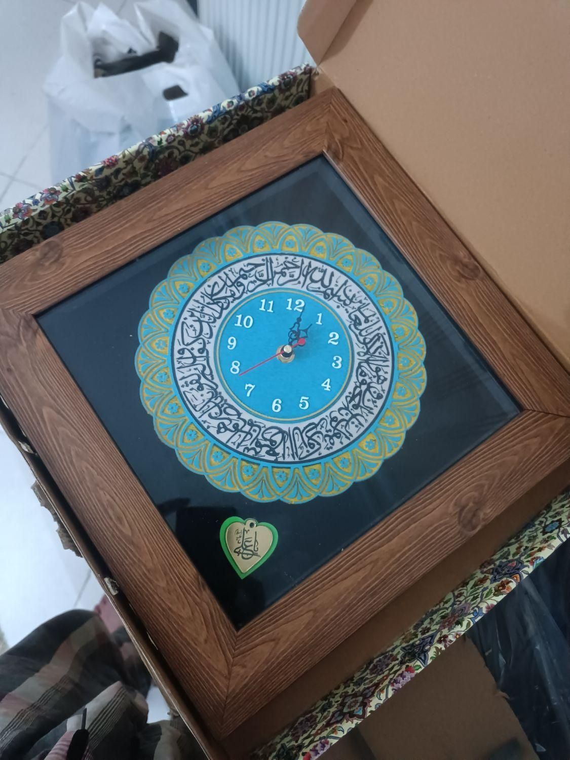 ساعت دیواری وتابلونفیس(طرح برجسته)هرجفت۸۰۰|ساعت دیواری و تزئینی|تهران, قیام|دیوار
