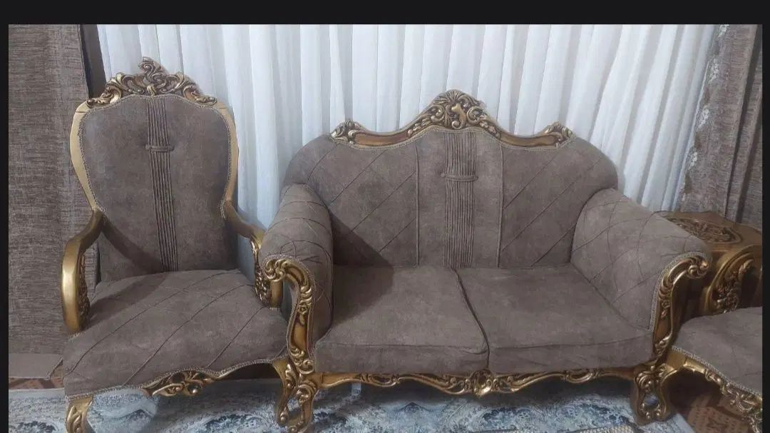 مبل هفت نفره بامیز|مبلمان خانگی و میز عسلی|مشهد, مهدی آباد|دیوار