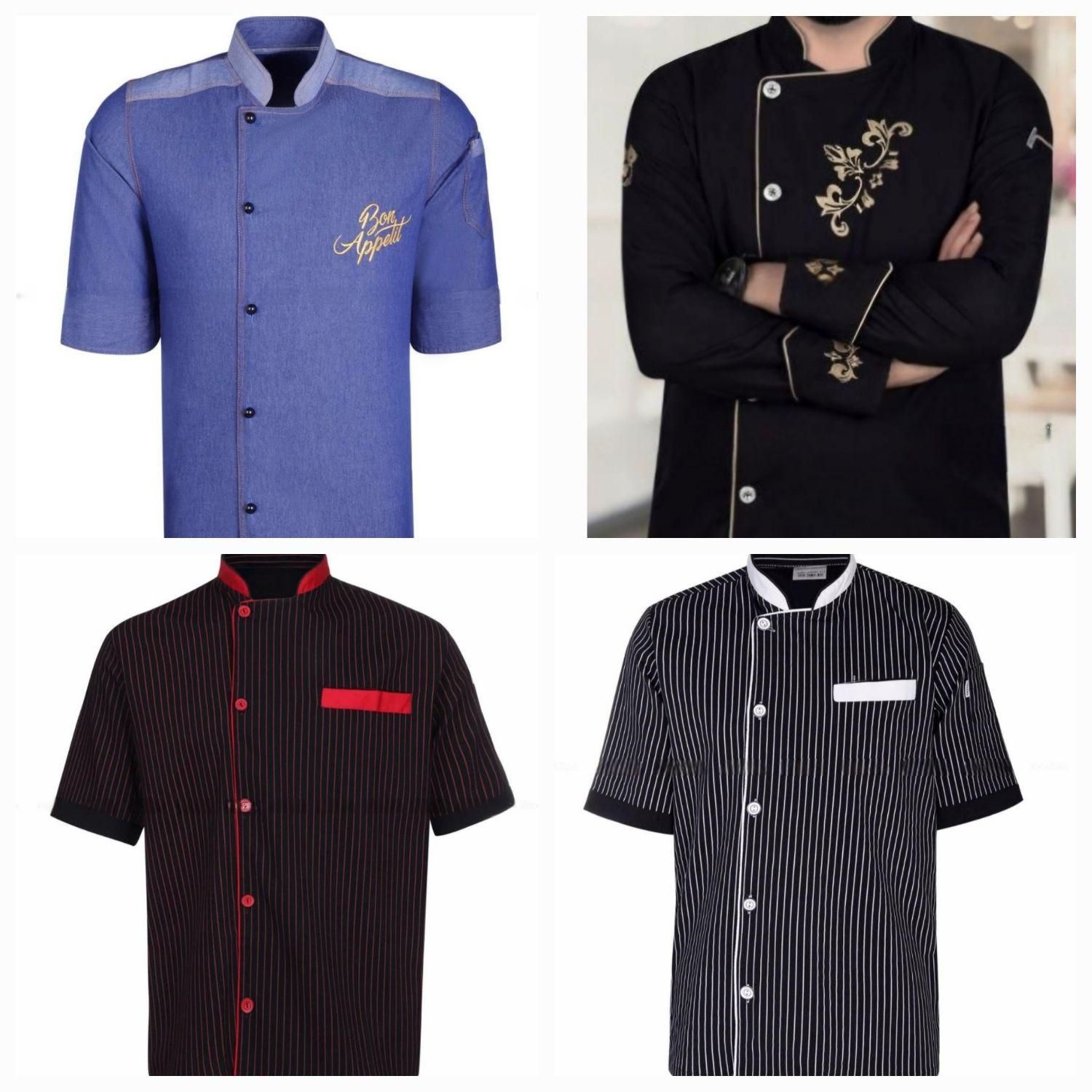 لباس فرم رستوران کافه روپوش آشپزی پیشبند تیشرت|لباس|رشت, یخسازی|دیوار