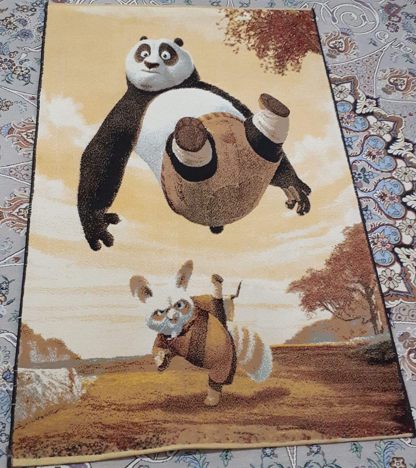 گلیم فرش کودک|گلیم، جاجیم، گبه|ملایر, |دیوار