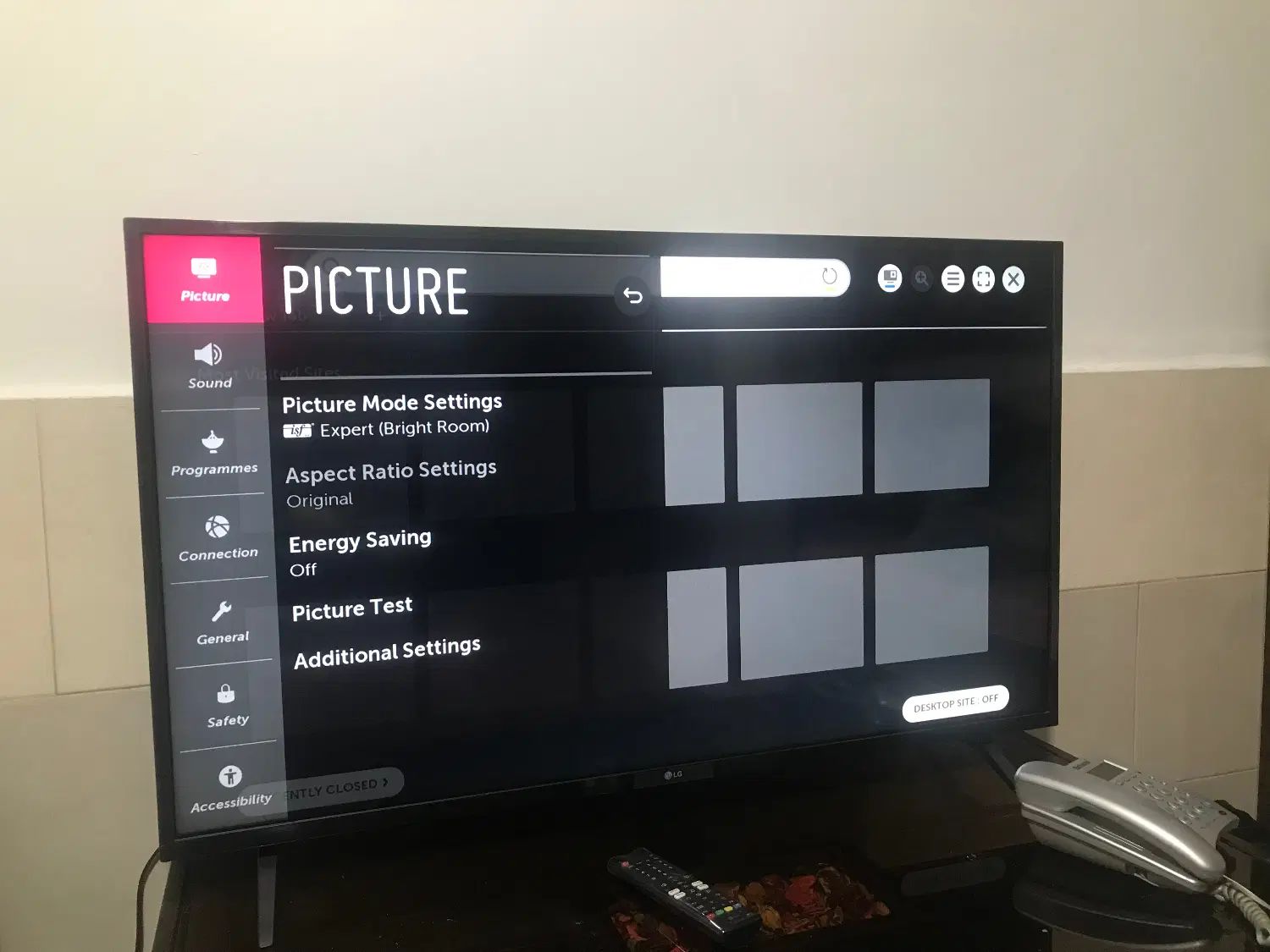 تلوزیون LG سایز 43 اینچ ساخت کره|تلویزیون و پروژکتور|کرج, حسین‌آباد|دیوار