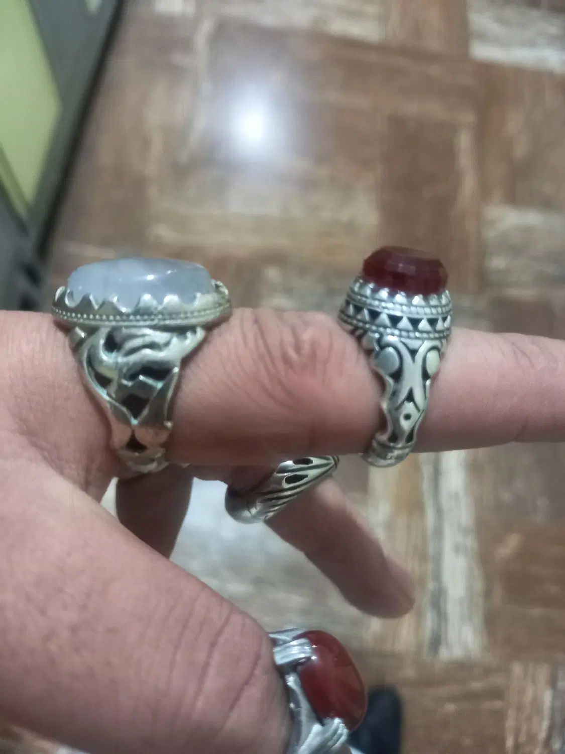 انگشتر نقره|جواهرات|کرج, احدآباد|دیوار