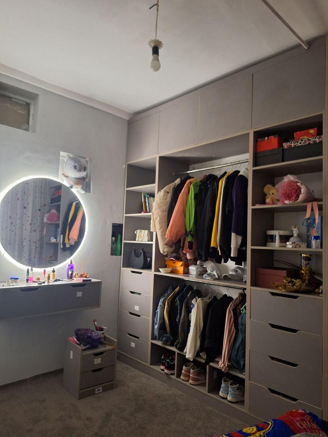 کمد دیواری ریلی در انواع مختلف|جاکفشی، کمد، دراور|گرگان, |دیوار