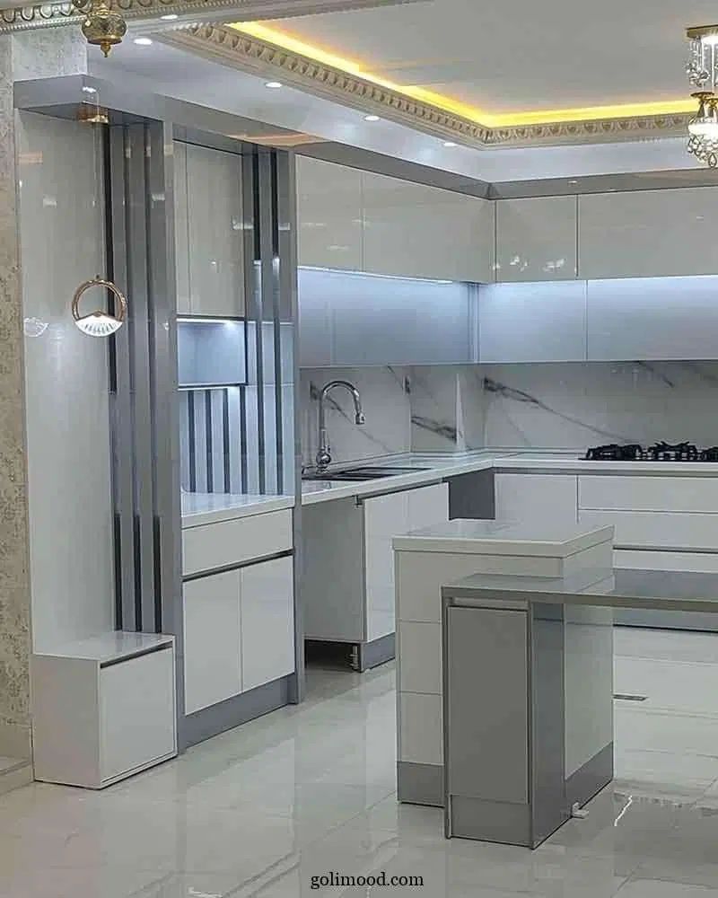 کابینت ممبران هایگلاس باطرح به‌روز رنگهای پرطرفدار|مصالح و تجهیزات ساختمان|پیرانشهر, |دیوار
