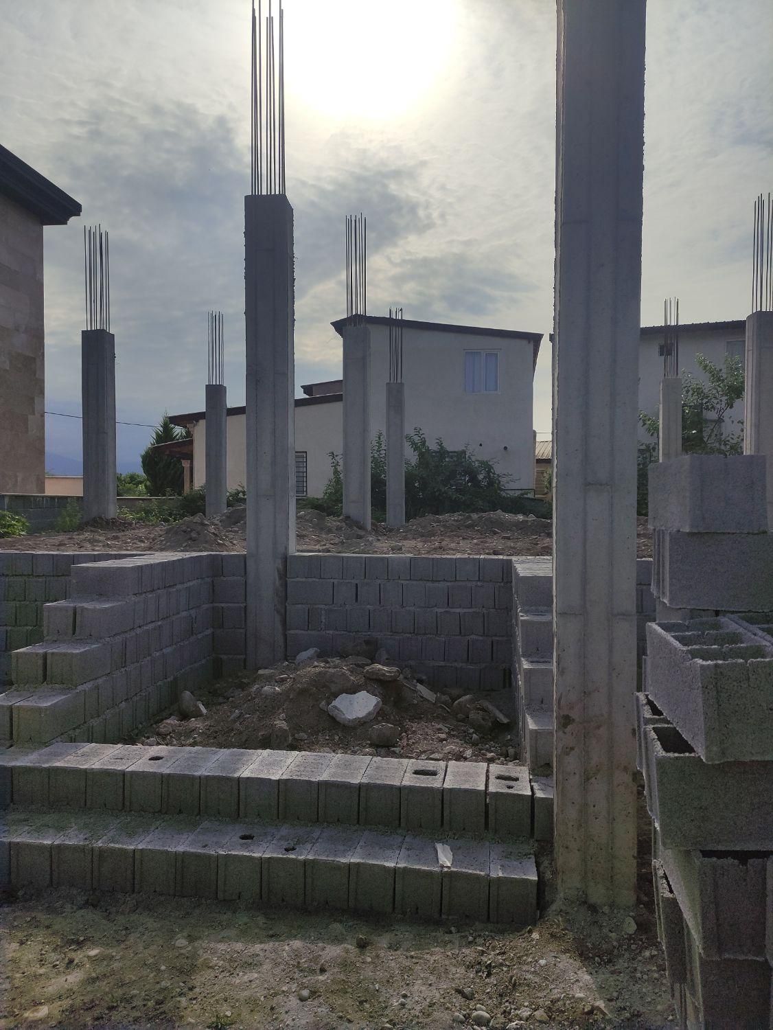 250متر زمین با فونداسیون وستون جواز دار|فروش زمین و ملک کلنگی|نشتارود, |دیوار