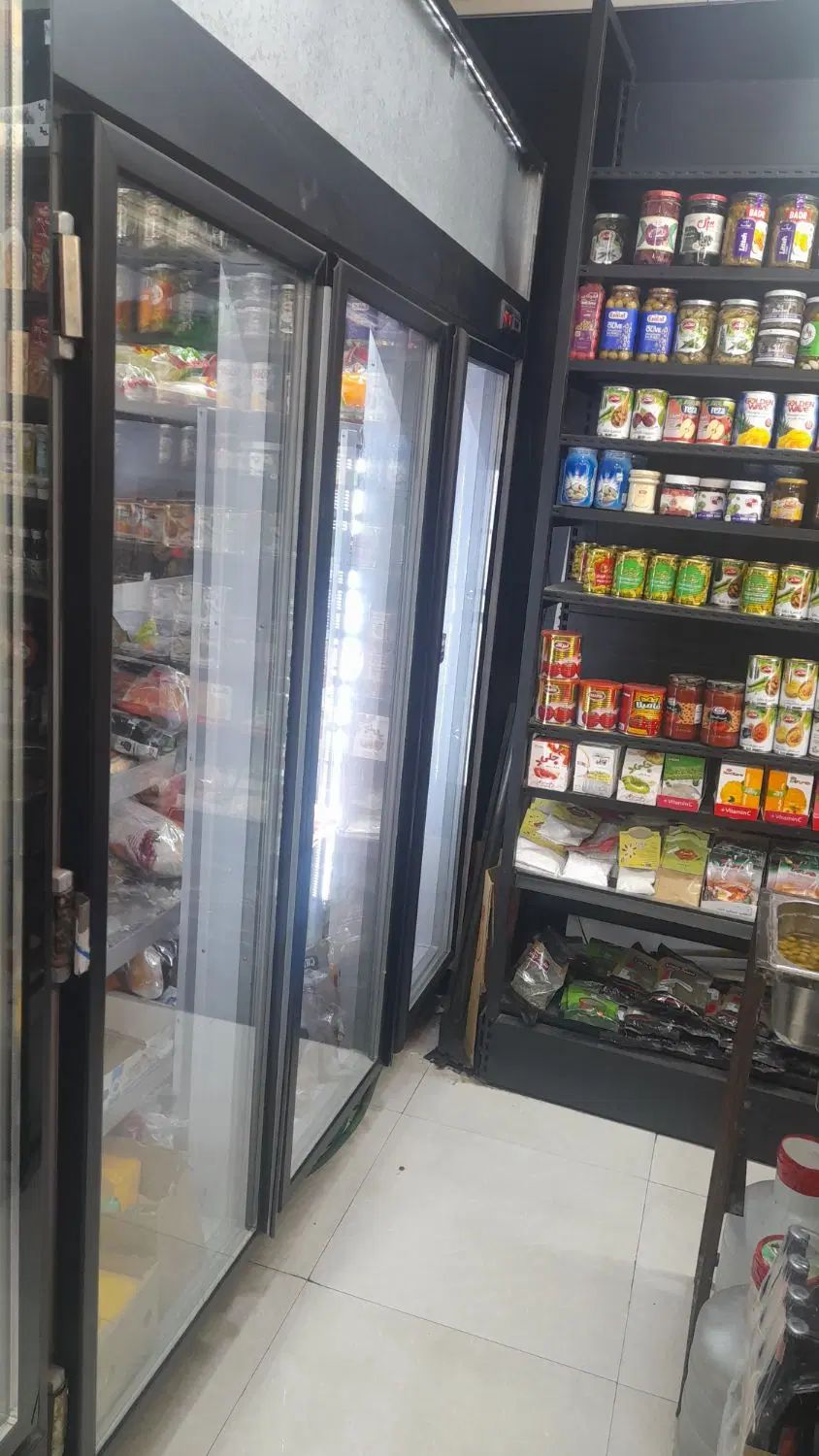 فریزر۳در الکترو استیل یخچال دودر فوق تمیز کف استیل|فروشگاه و مغازه|مشهد, هفت تیر (آب و برق)|دیوار