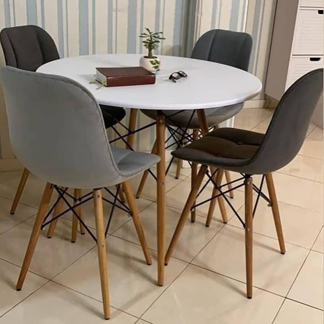 میز و صندلی غذاخوری لمسه دوزی شده|میز و صندلی غذاخوری|رشت, حسین آباد|دیوار