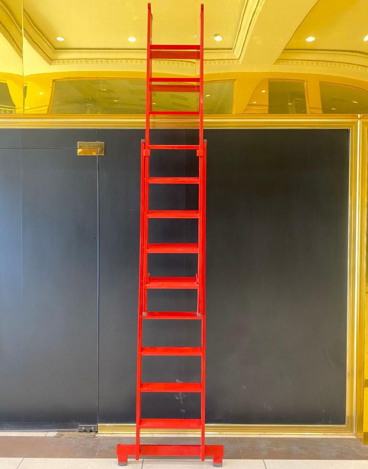 نردبان کشویی پله پهن *فروشگاه پدر و پسر*|ابزارآلات|تبریز, |دیوار