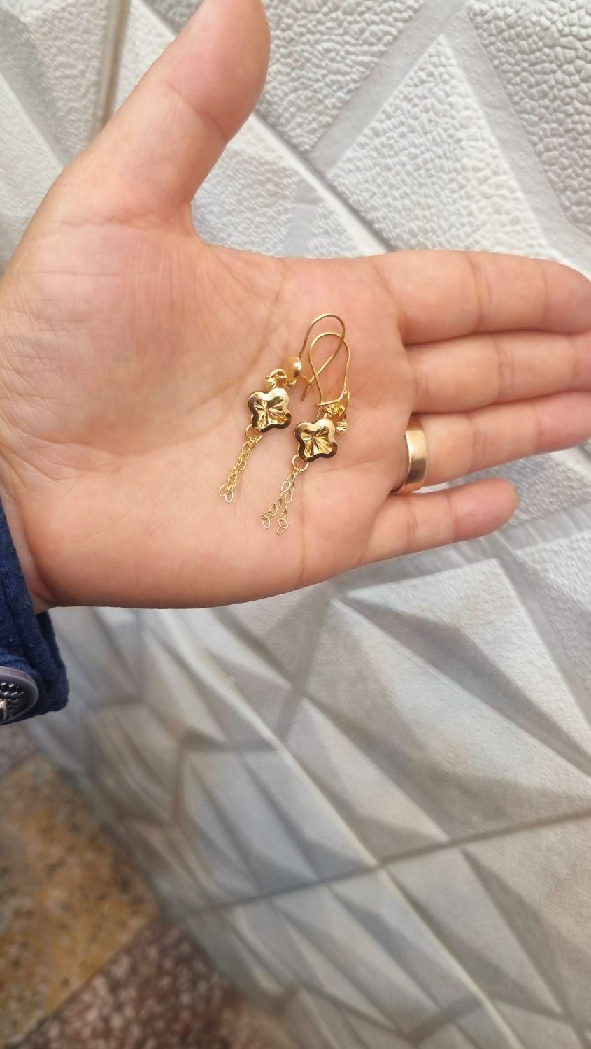 گوشواره اویز شرکتی|جواهرات|دزفول, |دیوار