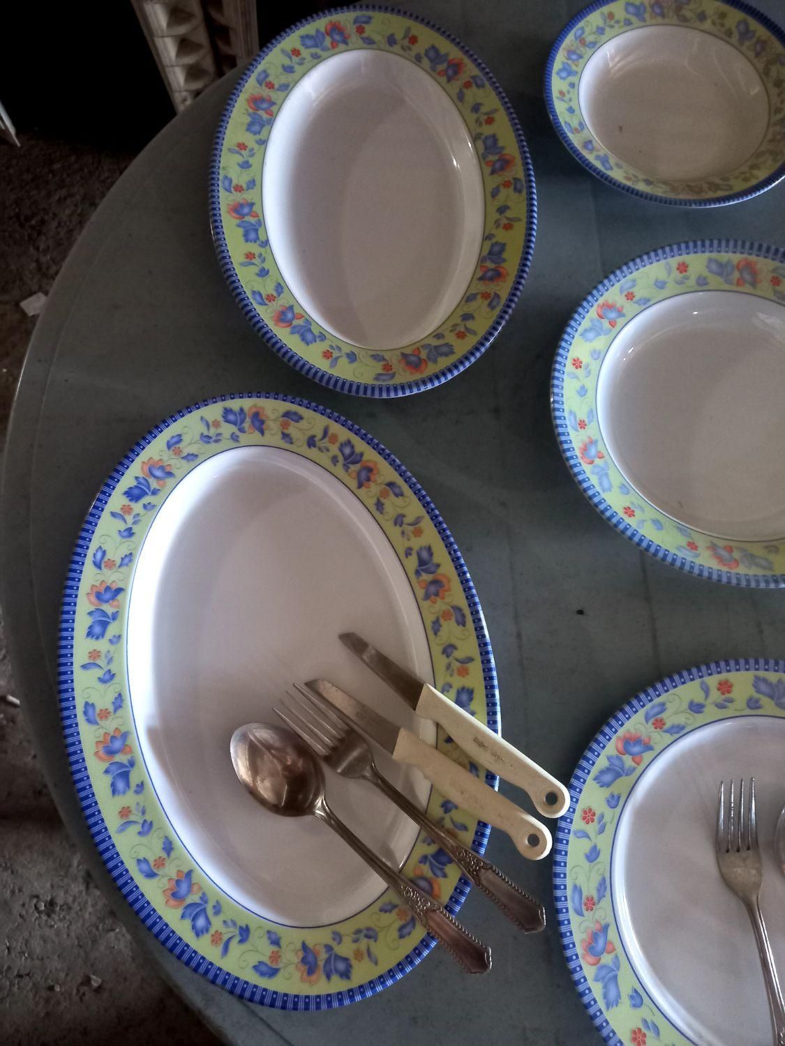 ظروف ملامین تورزن ،قاشق و چنگال، پارچ آب استیل|ظروف سرو و پذیرایی|تنکابن, |دیوار