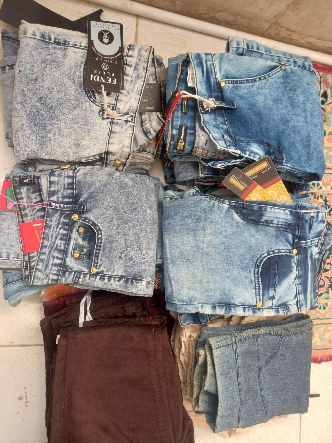 مقداری لباس نو شلوار زنانه پیراهن مردانه|لباس|بیرجند, |دیوار