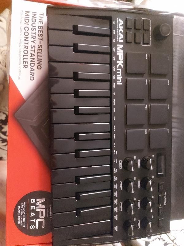 میدی کنترلر akai mpk mini EDITION BLACK|آلات موسیقی|تهران, سنگلج (شاپور)|دیوار