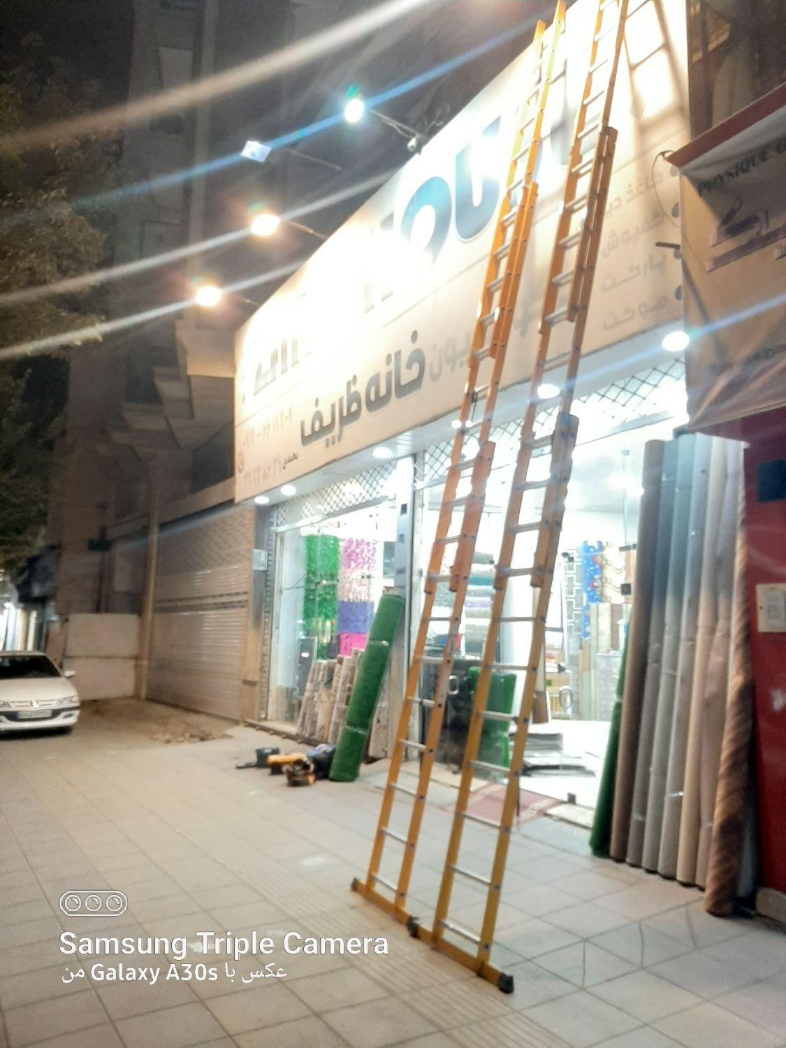 نردبان ۹ متری اجاره ای|ابزارآلات|کرج, برغان|دیوار