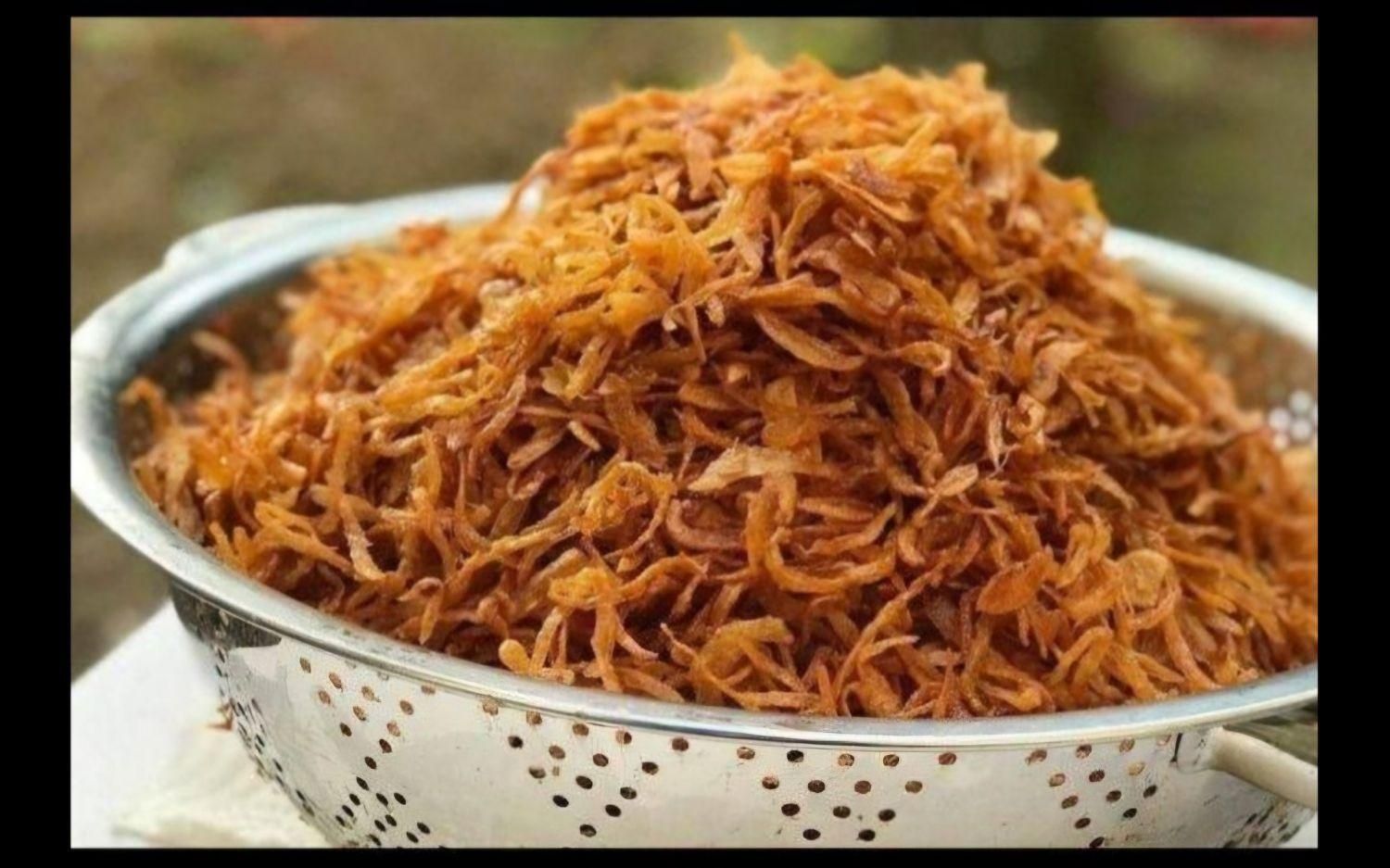 پیاز سرخ شده و هویج خلالی|خوردنی و آشامیدنی|تهران, شهرک ابوذر|دیوار