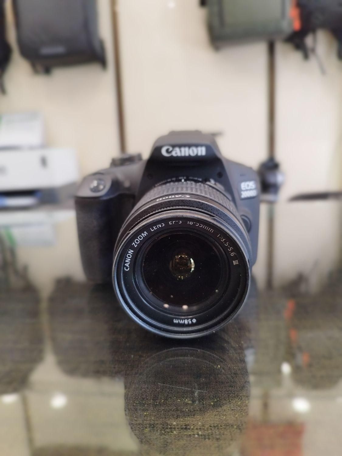 دوربین عکاسی کانن eos canon 2000d|دوربین عکاسی و فیلم‌برداری|تهران, بازار|دیوار