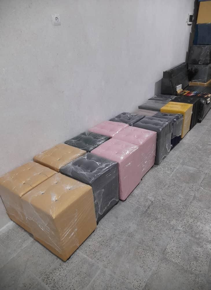 پاف ساده پشتی دار صندق دارومبلی|آرایشگاه و سالن‌های زیبایی|اصفهان, ملک‌شهر|دیوار