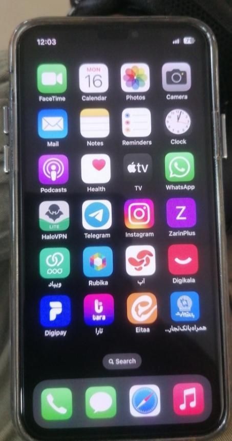 اپل iPhone X با حافظهٔ ۲۵۶ گیگابایت|موبایل|مسجد سلیمان, |دیوار