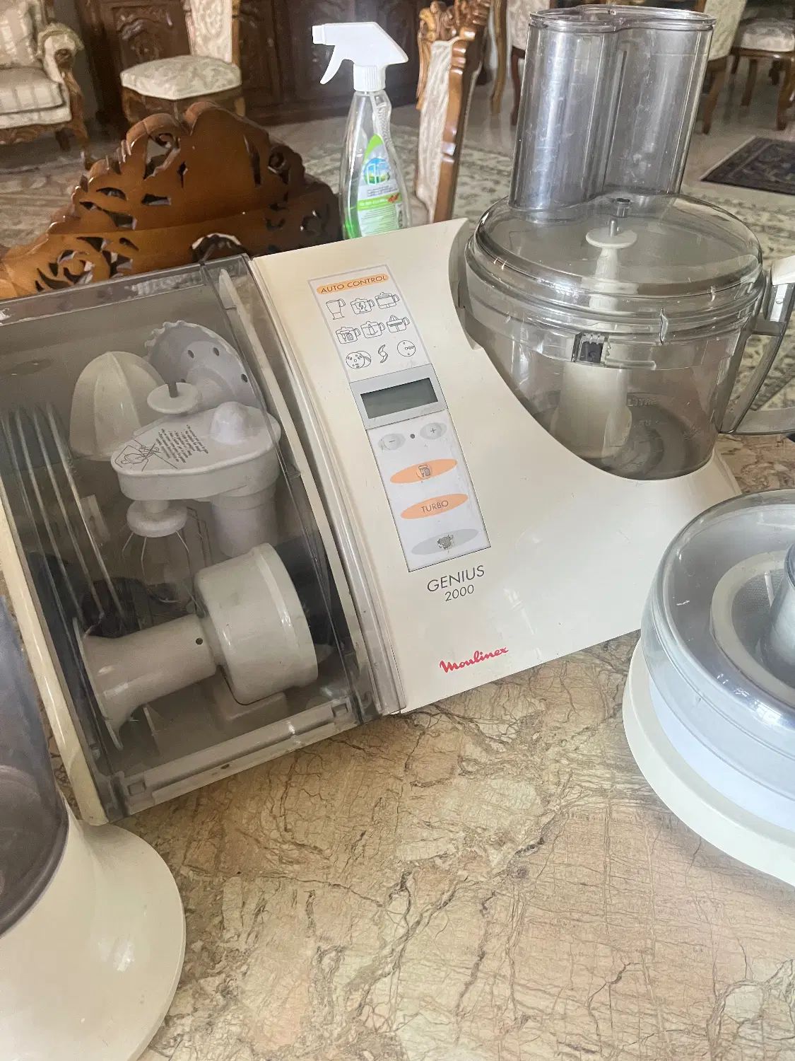 مولینکس اصل فرانسه ۹ کاره همراه با یک ابمیوه گیری|خردکن، آسیاب، غذاساز|تهران, اختیاریه|دیوار