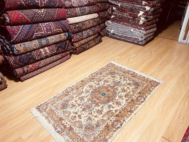 ذرع نیم چله ابریشم خطیبی تبریز|فرش|تهران, سلسبیل|دیوار